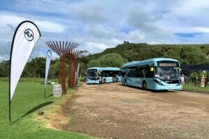 BYD ADL Enviro200EV a Waiheke Island 2020